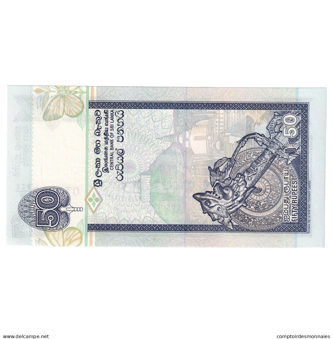 Billet, Sri Lanka, 50 Rupees, 2006, 2006-07-03, NEUF - Sri Lanka