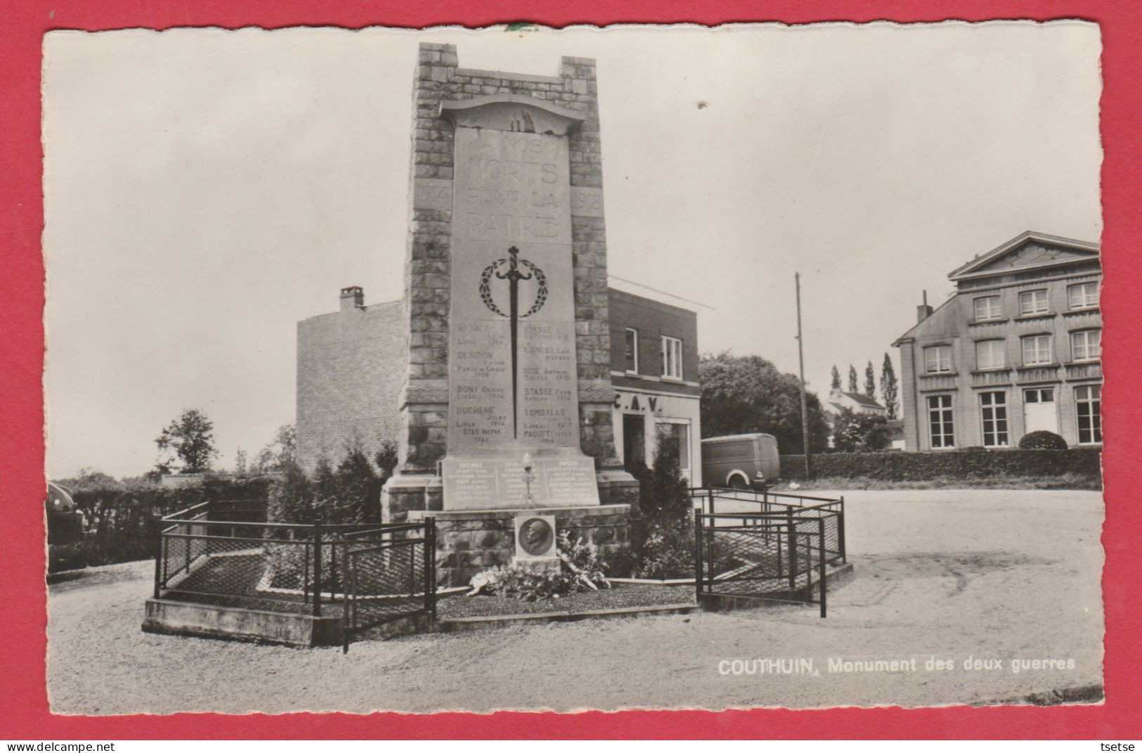 Couthuin - Monument Des Deux Guerres ( Voir Verso ) - Heron