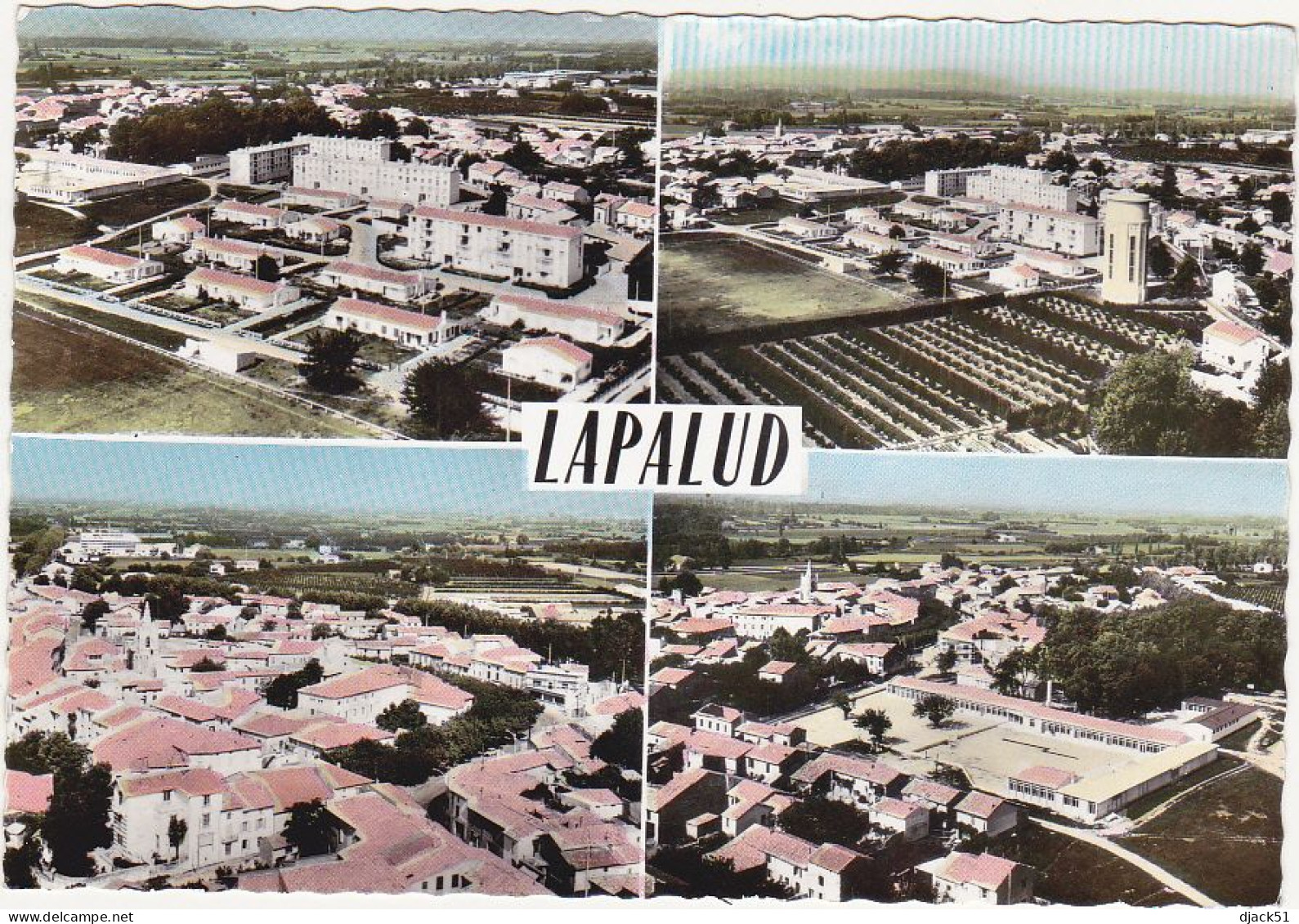 84 - LAPALUD (Vaucluse) - Vue Générale Sur Le Pays - Lapalud