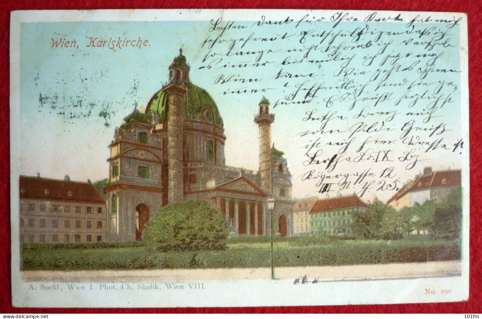 AUSTRIA - WIEN, KARLSKIRCHE - Chiese