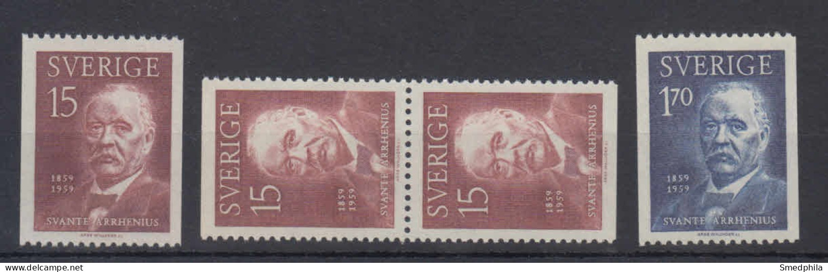 Sweden 1959 - Michel 453-454 MNH ** - Neufs