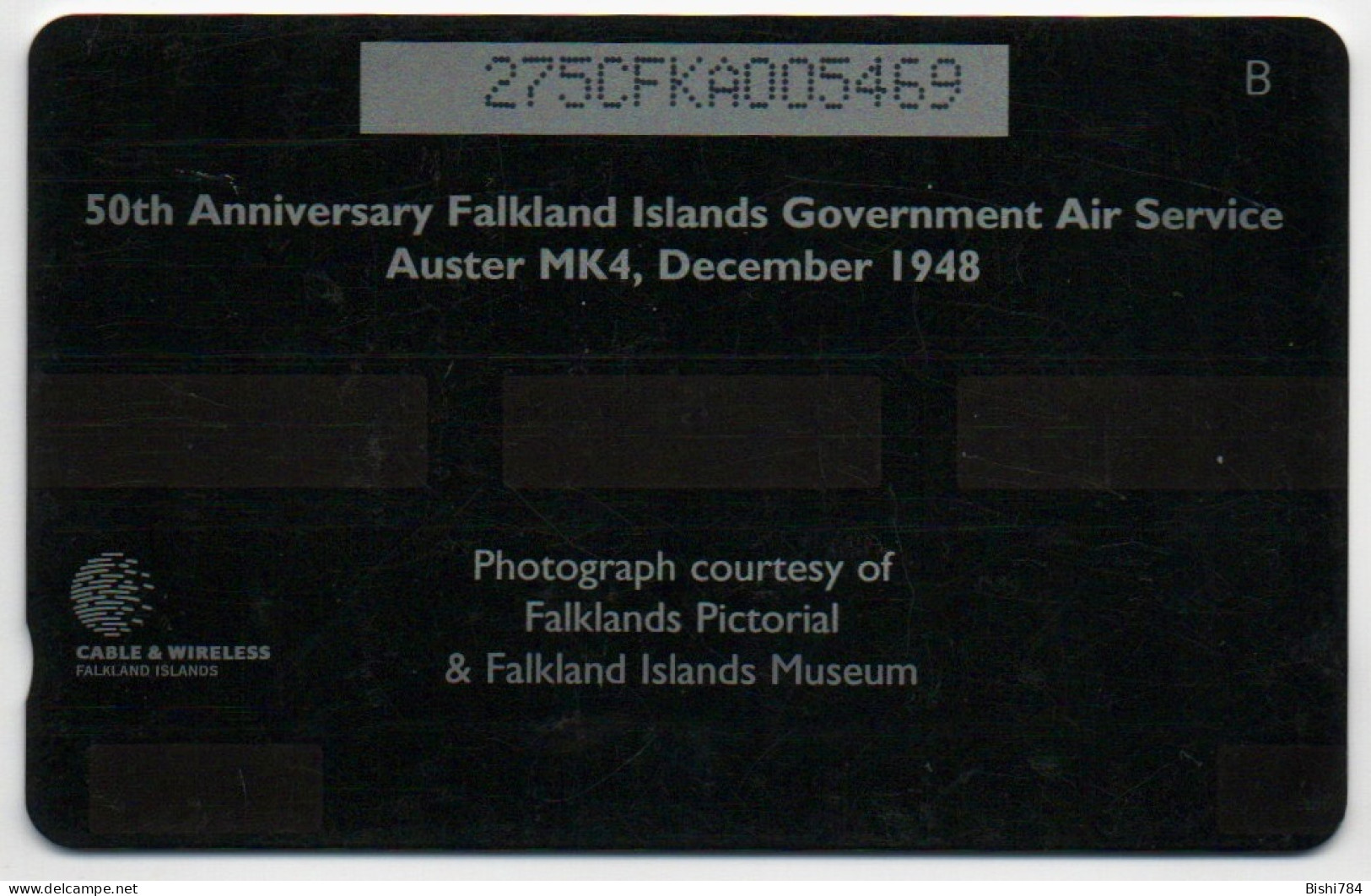 Falkland Islands - Auster MK4 - 275CFKA - Isole Falkland