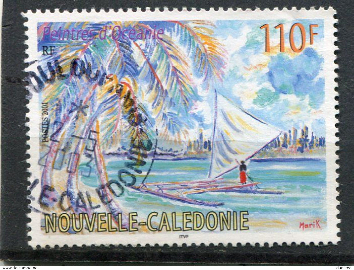 NOUVELLE CALEDONIE  N° 853  (Y&T)  (Oblitéré) - Usados