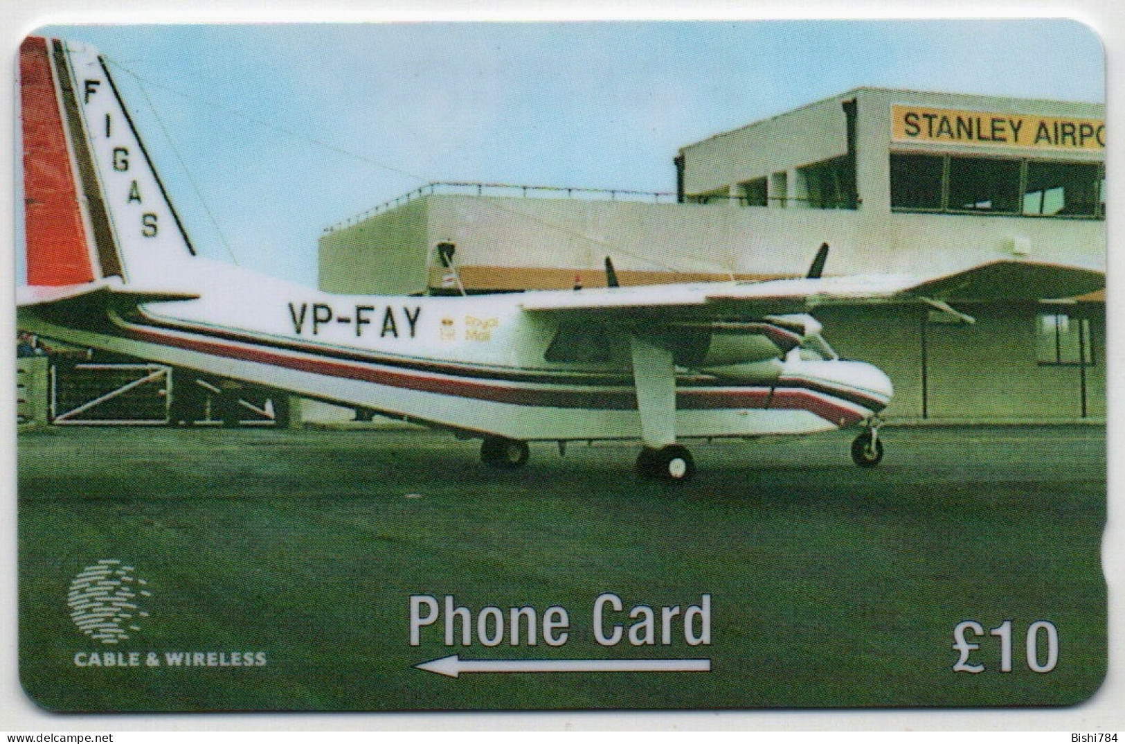 Falkland Islands - Britten- Norman Islander BN2A27 - 275CFKB - Falkland Islands