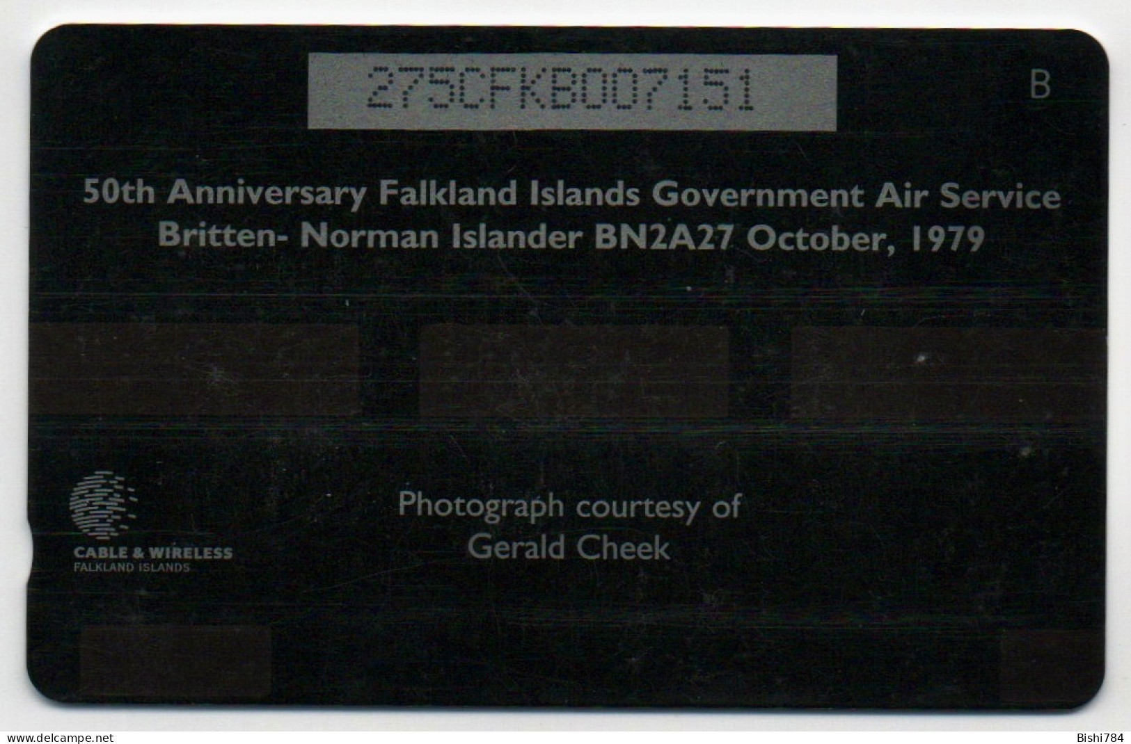 Falkland Islands - Britten- Norman Islander BN2A27 - 275CFKB - Islas Malvinas