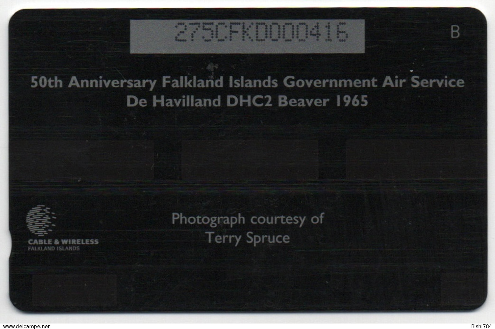 Falkland Islands - De Havilland DHC2 Beaver - 275CFKD - Falklandeilanden