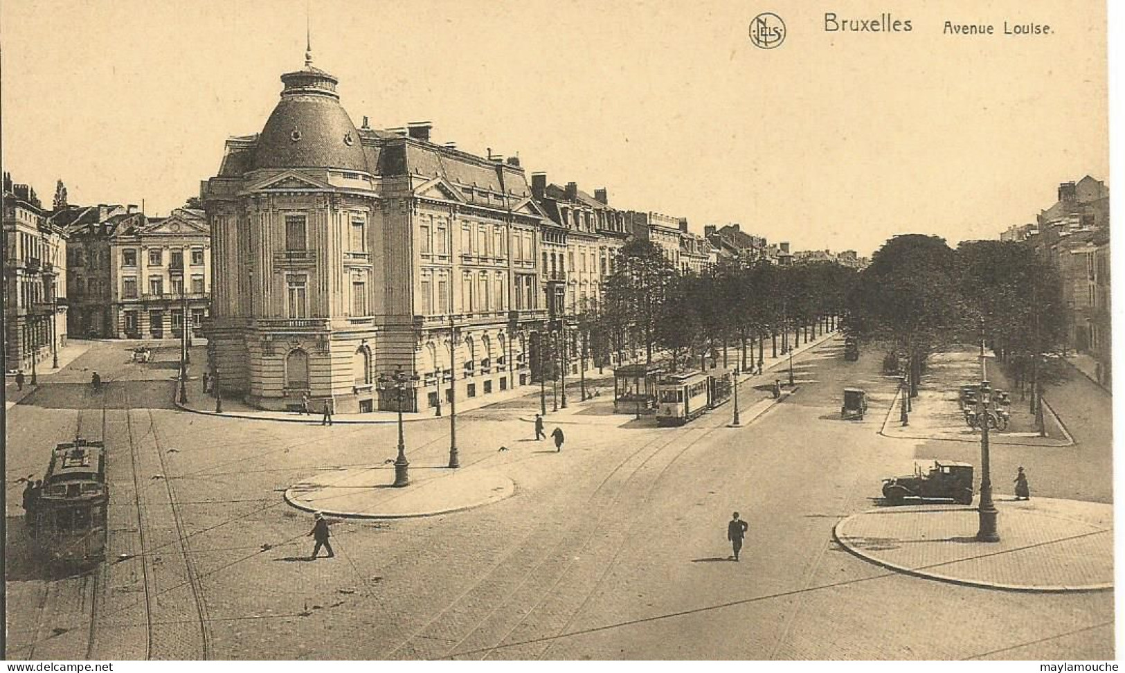 Bruxelles Av Louise ( Tram - Avenues, Boulevards