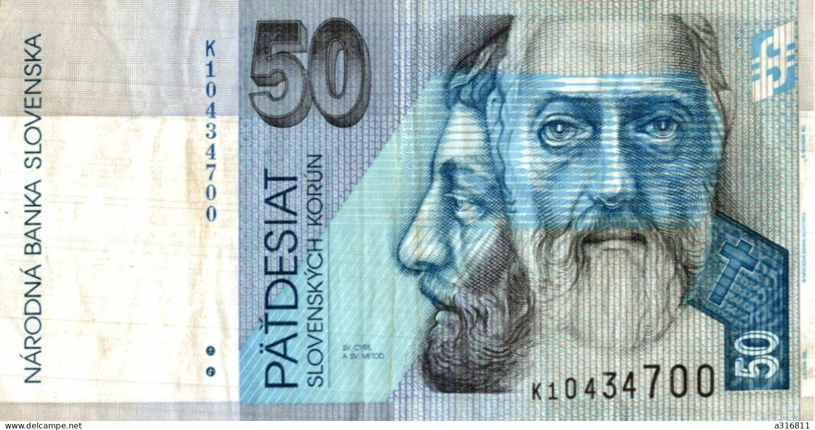 Billet  50 Patdesiat - Slovénie