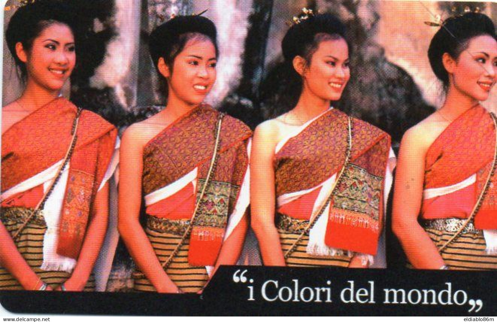 ITALY - URMET - I COLORI DEL MONDO - AFRICA - ASIA - THAILAND - 259 Ex 1757 - MINT - Public Advertising