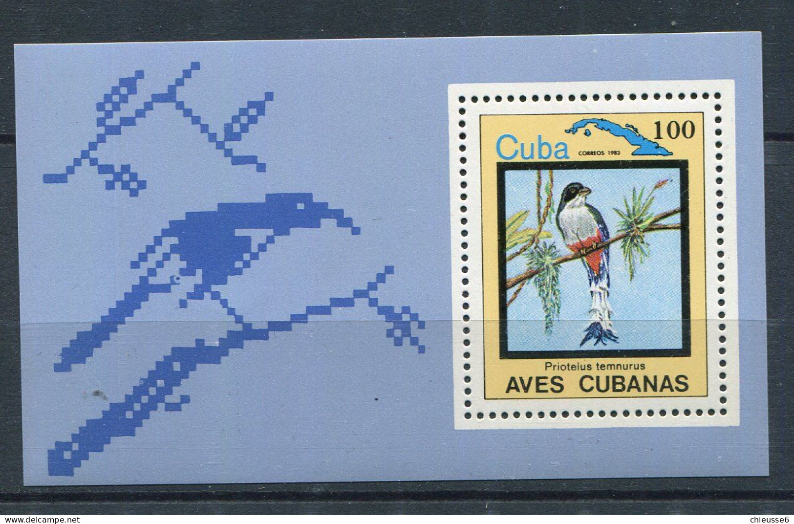 Cuba** Bloc 79 - Oiseaux - Blokken & Velletjes