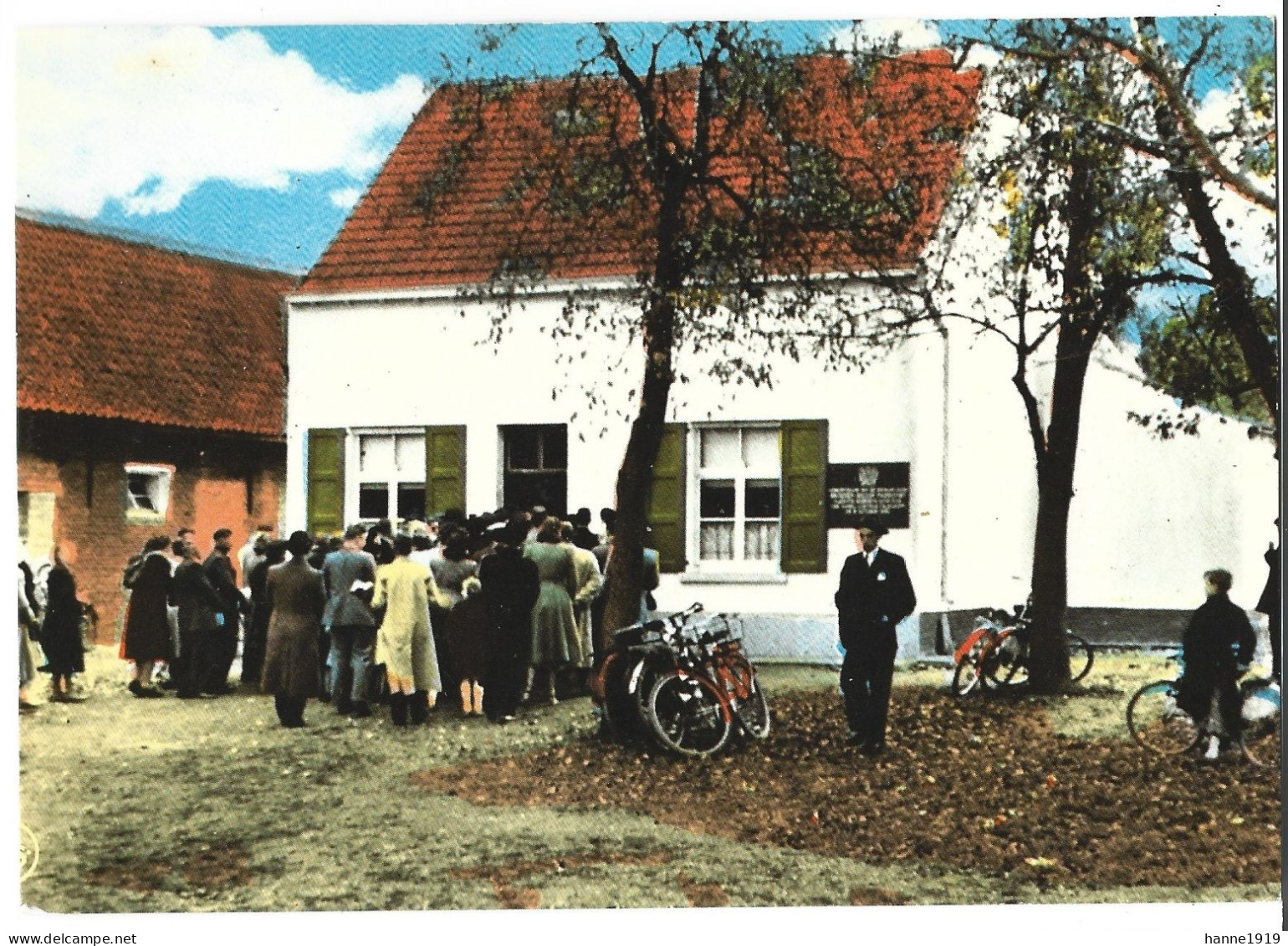 Okkervoorde Vrasene Foto Prentkaart Geboortehuis Van Broeder Isidoor De Loor Beveren Photo Carte Htje - Beveren-Waas