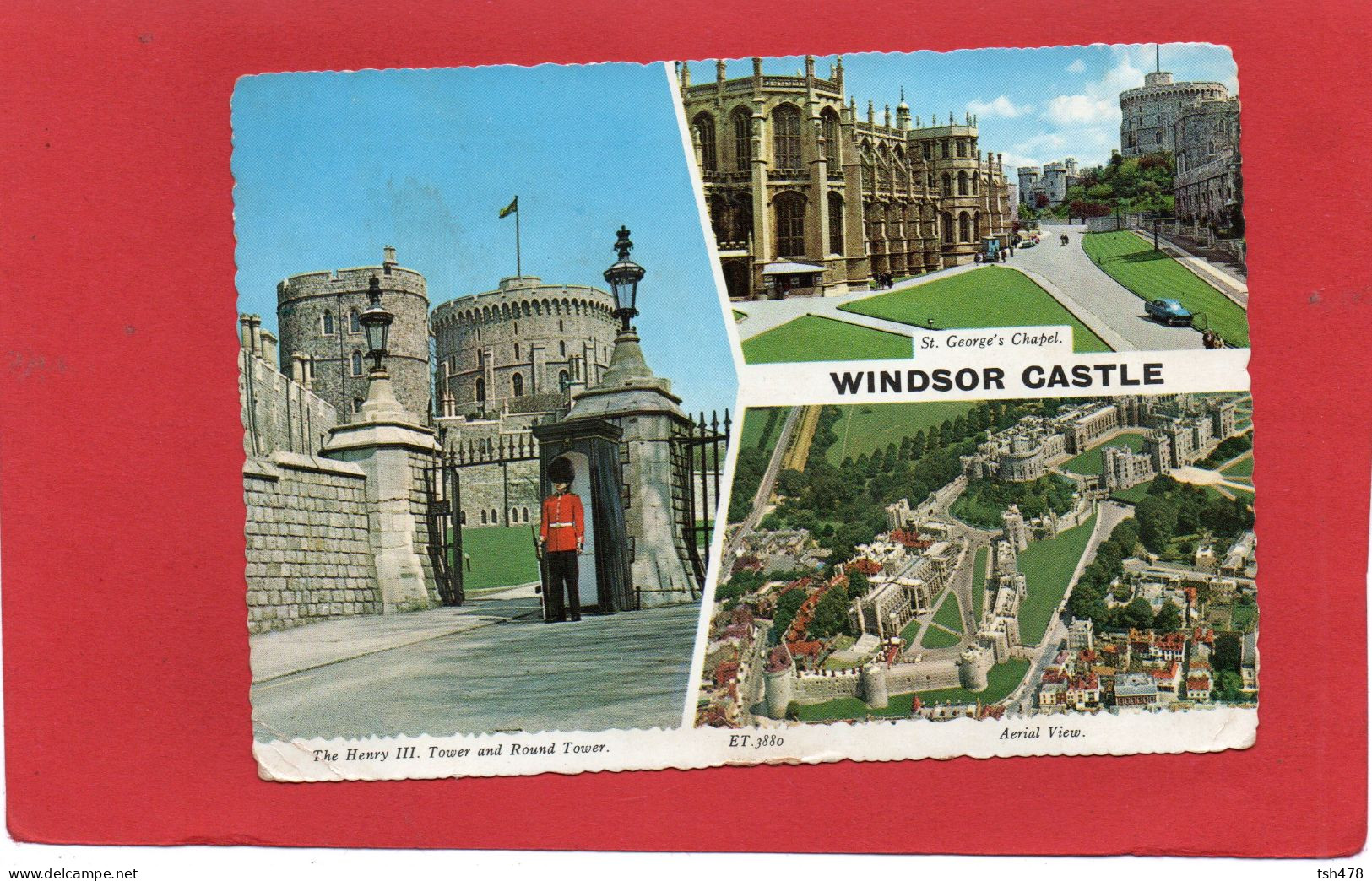 ANGLETERRE----WINDSOR CASTLE---multi-vues---voir 2 Scans - Windsor Castle