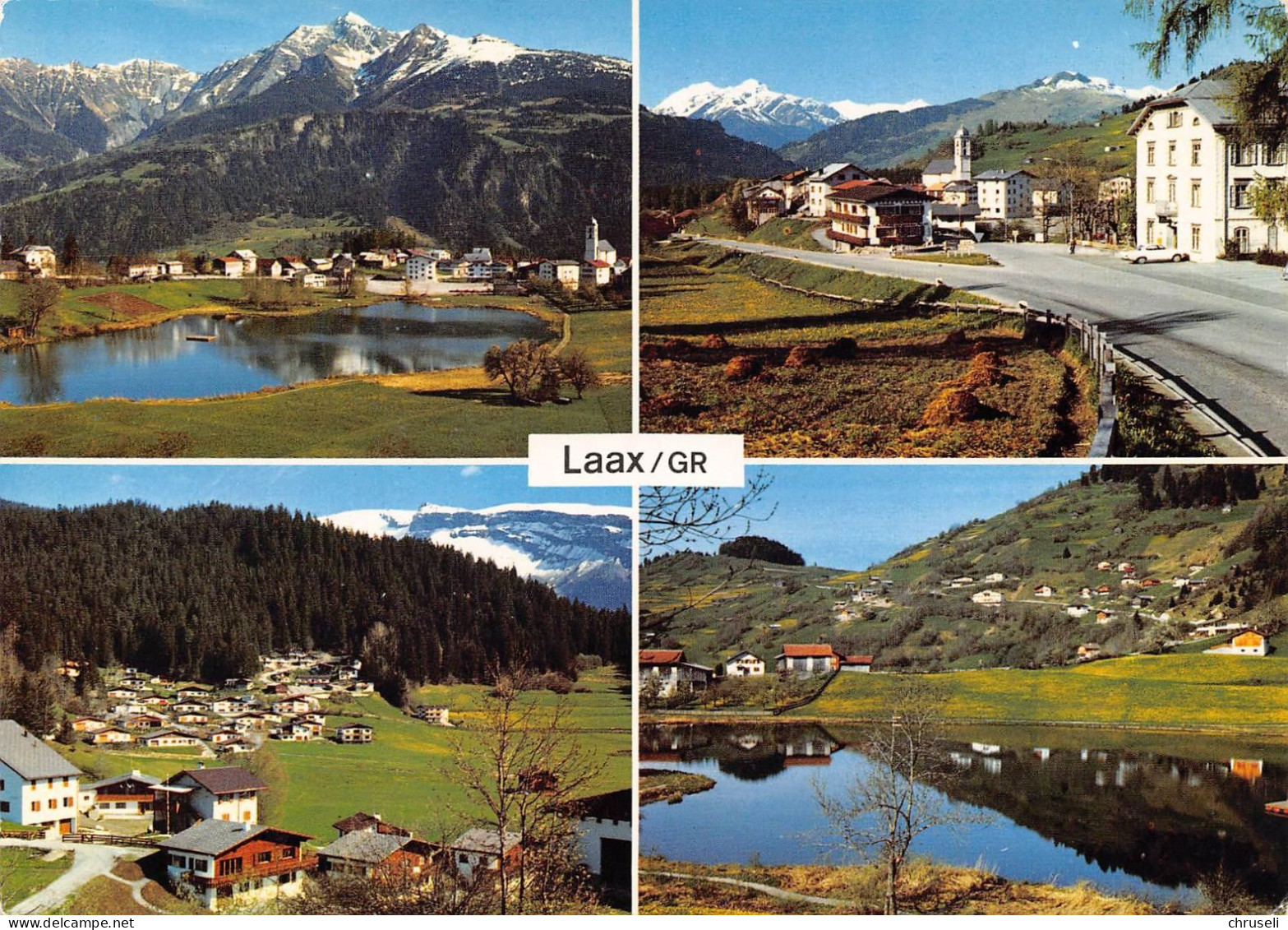 Laax  Mehrbildkarte - Laax