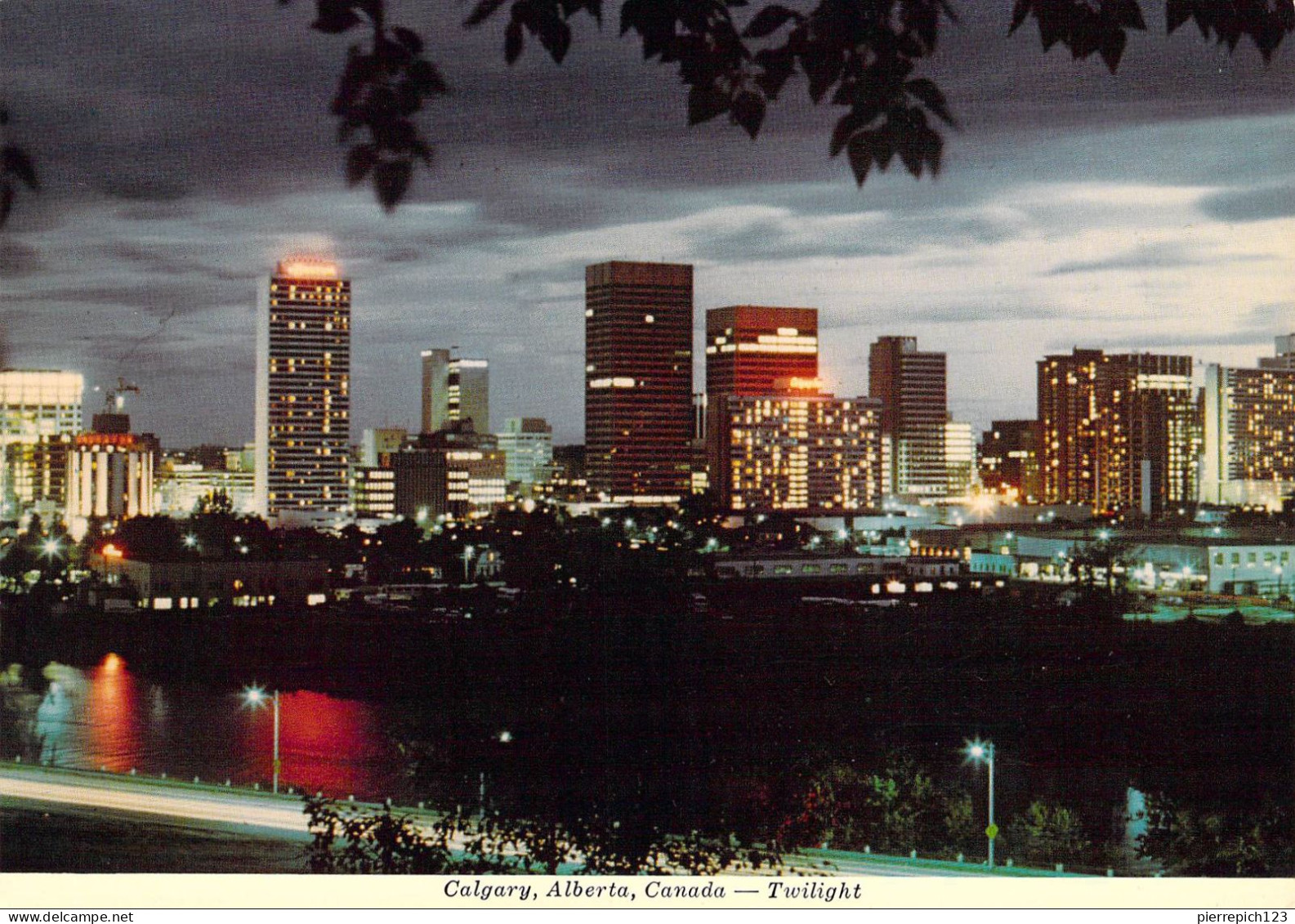 Calgary - Vue Nocturne Sur La Ville - Calgary