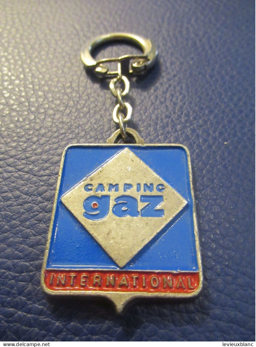 Porte-Clé Publicitaire Ancien/Energie/ "Camping GAZ International/LUMOGAZ/Vers 1960-70       POC734 - Schlüsselanhänger