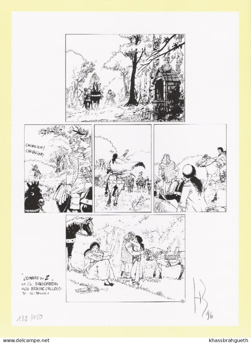 RECULE - 4 EX-LIBRIS "CASTEL ARMER" T2 T3 T4 T5 (ODZ) - Ilustradores P - R