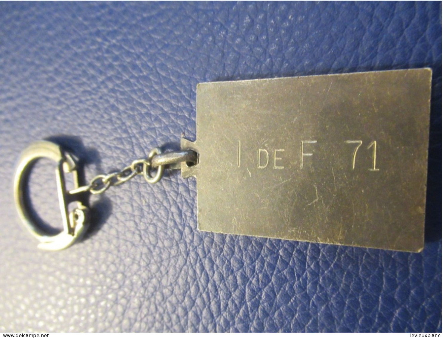 Porte-Clé Souvenir Ancien/Sport / "JUDO " / Ile De France / Style " Art Déco " /1971      POC735 - Key-rings