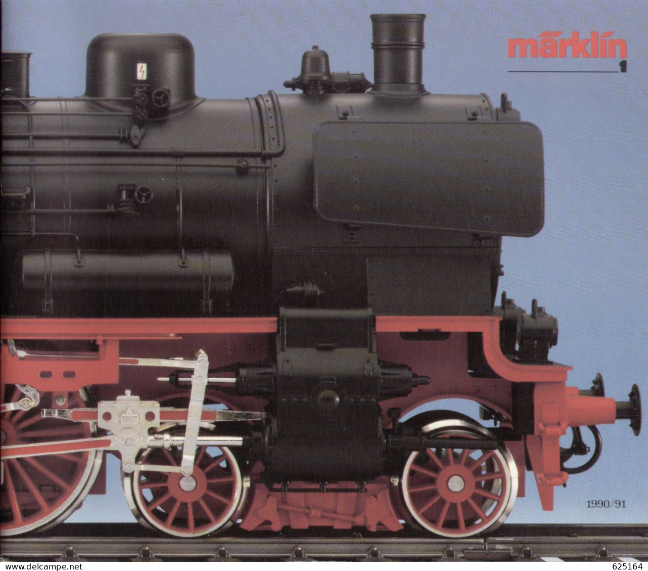 Catalogue MÄRKLIN 1990/91 Spur 1 Maßstab 1:32   - En Allemand, Anglais Et Français - Duits