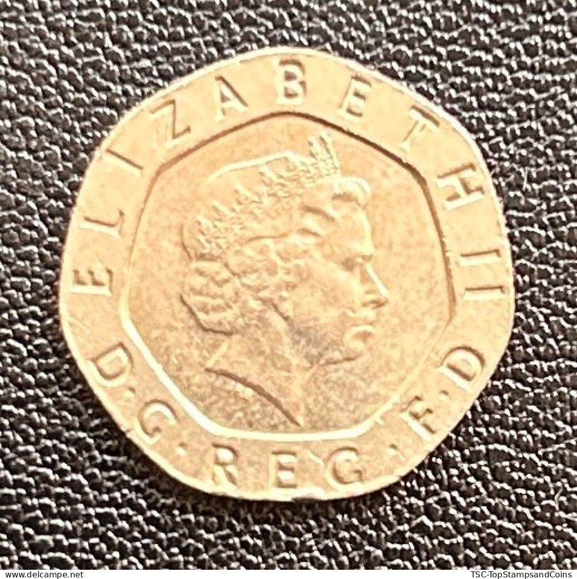 $$GB810 - Queen Elizabeth II - 4th Portrait - Tudor Rose - 20 Pence Coin - Great-Britain - 2005 - 20 Pence
