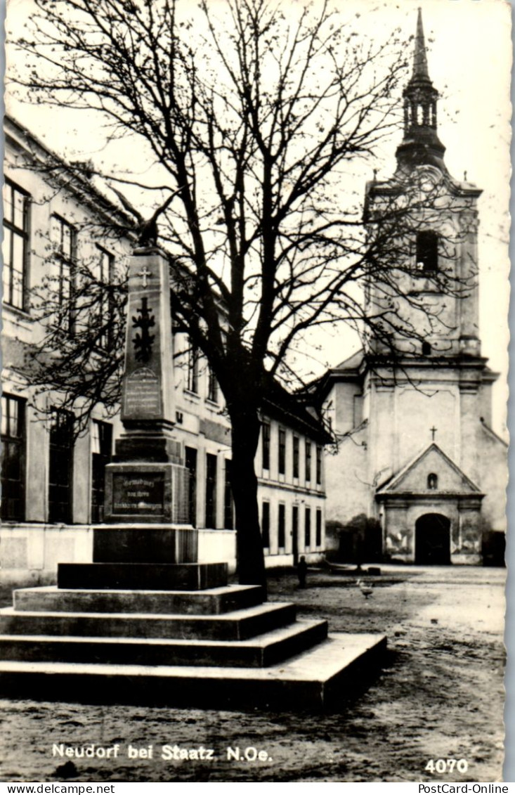 44521 - Niederösterreich - Neudorf Bei Staatz , Kriegerdenkmal , Denkmal - Nicht Gelaufen  - Mödling