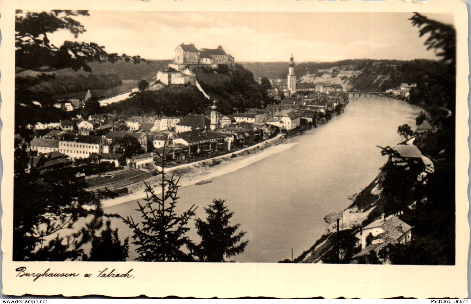 44494 - Deutschland - Burghausen Salzach , Panorama - Nicht Gelaufen  - Burghausen