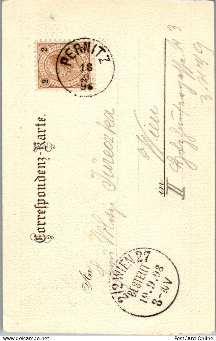 44413 - Niederösterreich - Pernitz , Gruss Aus - Gelaufen 1898 - Pernitz