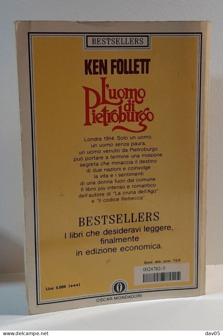 L'uomo Di Pietroburgo 1984 Prima Edizione Bestsellers - Actie En Avontuur