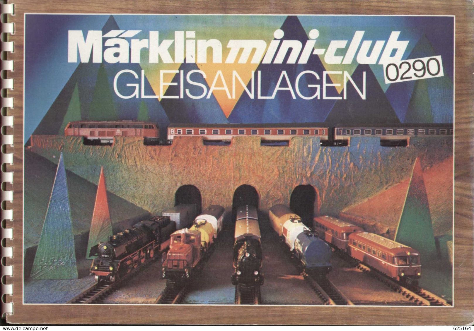 Catalogue MÄRKLIN 1975 GLEISANLAGEN 0290 Spur Z Maßstab 1:220 - German