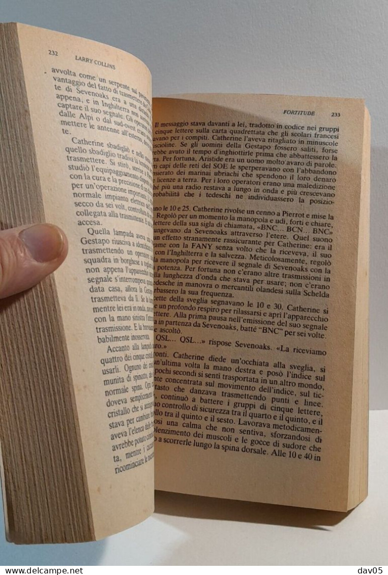 Fortitude Il Piano Segreto - Larry Collins - Mondadori Bestsellers 1987 - Acción Y Aventura