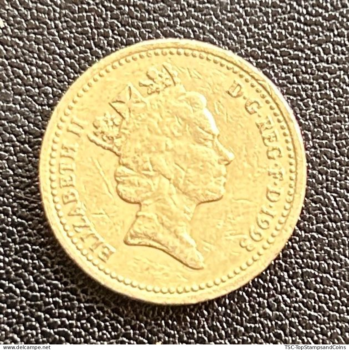 $$GB893 - Queen Elizabeth II - 1 Pound Coin - 3rd Portrait - Royal Arms - Great-Britain - 1993 - 1 Pound
