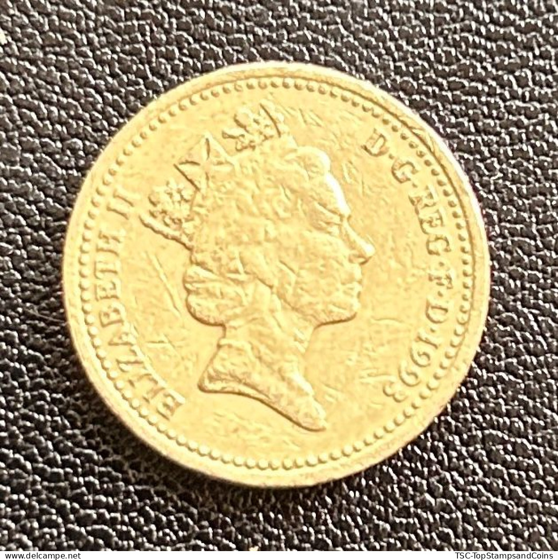 $$GB893 - Queen Elizabeth II - 1 Pound Coin - 3rd Portrait - Royal Arms - Great-Britain - 1993 - 1 Pond