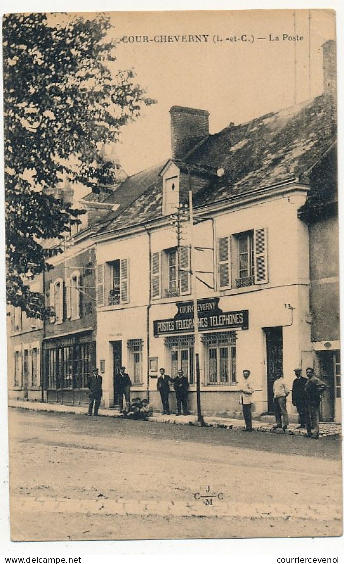 CPA - COUR-CHEVERNY (Loir Et Cher) - La Poste - Cheverny