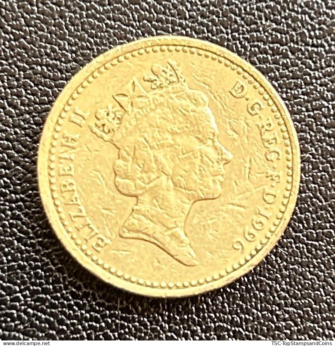 $$GB896 - Queen Elizabeth II - 1 Pound Coin - 3rd Portrait - Celtic Cross - Great-Britain - 1996 - 1 Pond