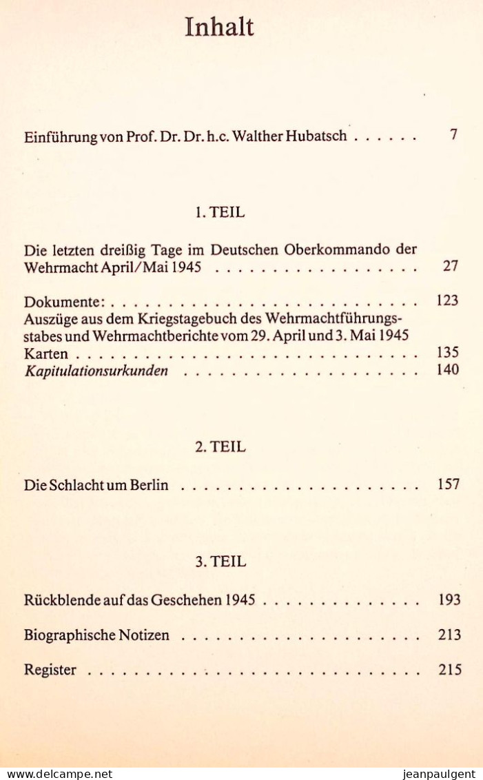 Joachim Schultz-Naumann - Die Letzten Dreizig Tage - 5. Zeit Der Weltkriege