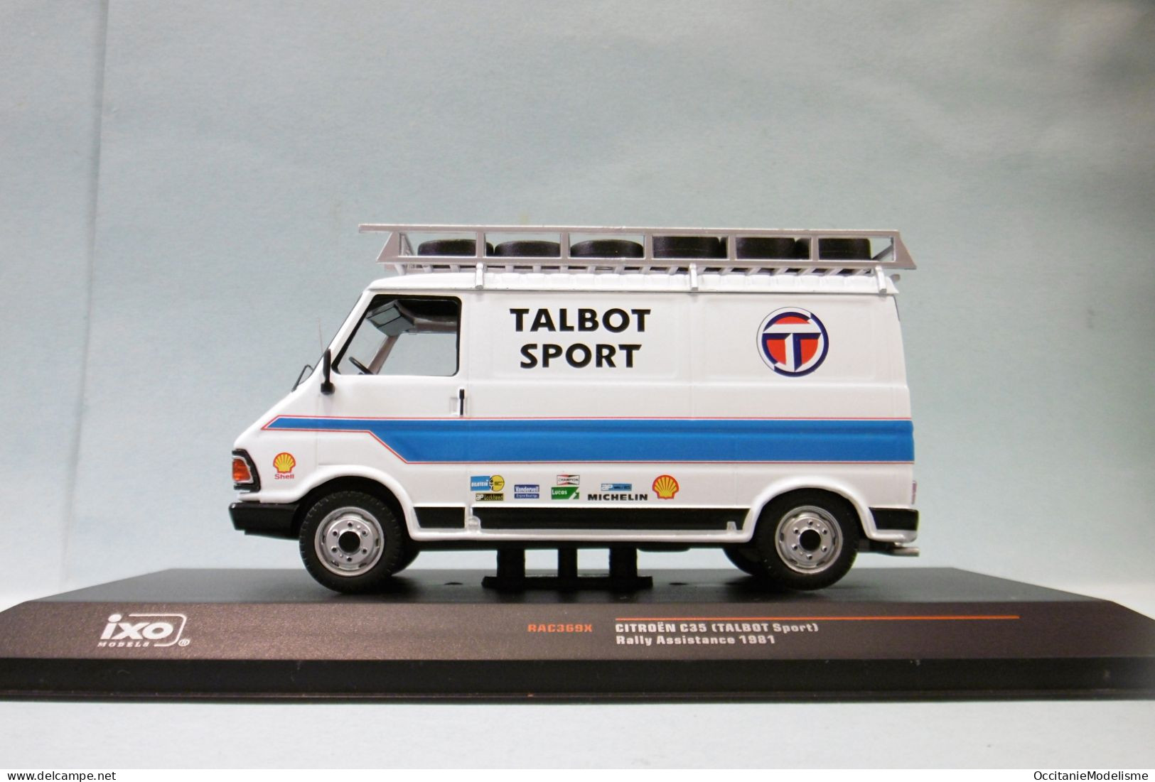 Ixo - CITROEN C35 Talbot Sport Rally Assistance 1981 Réf. RAC369X NBO Neuf 1/43 - Ixo