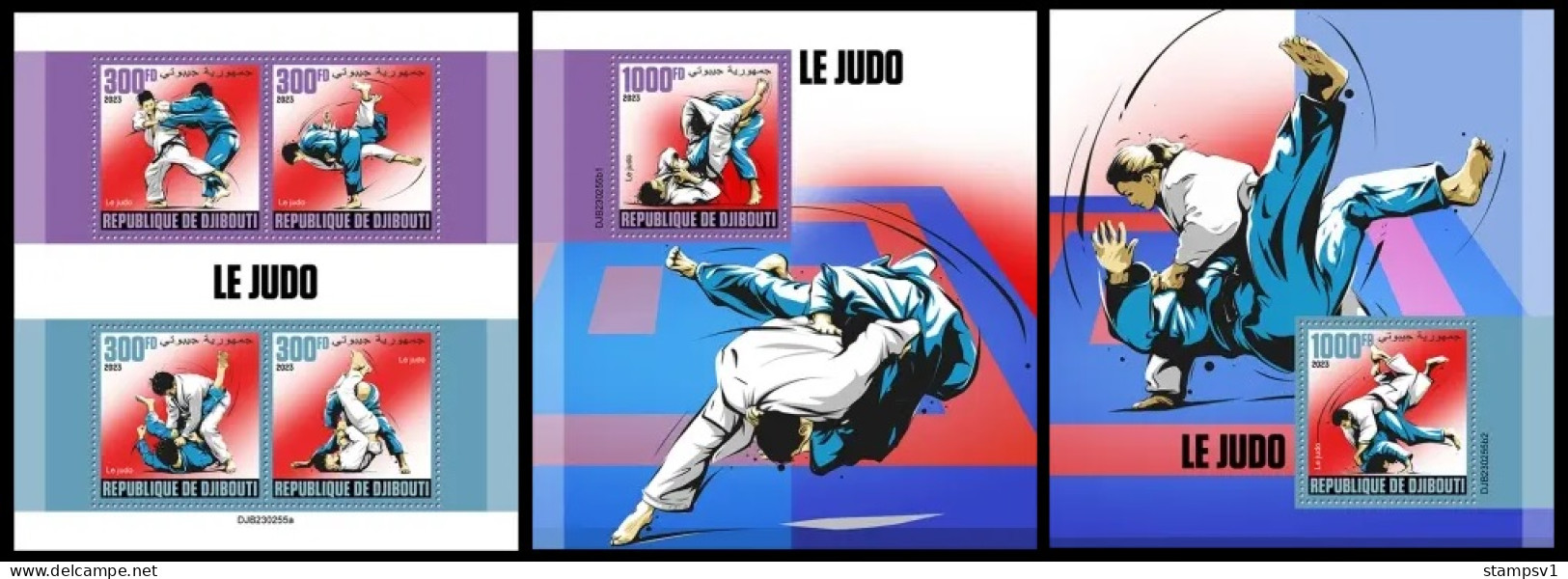 Djibouti  2023 Judo. (255) OFFICIAL ISSUE - Judo