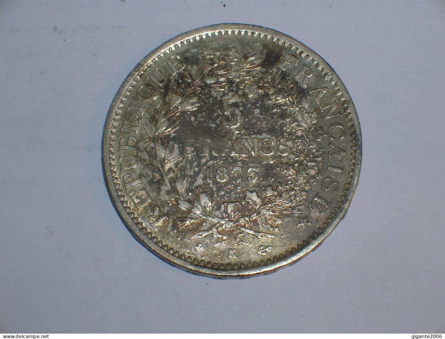FRANCIA 5 FRANCOS 1873 K (14004) - 5 Francs