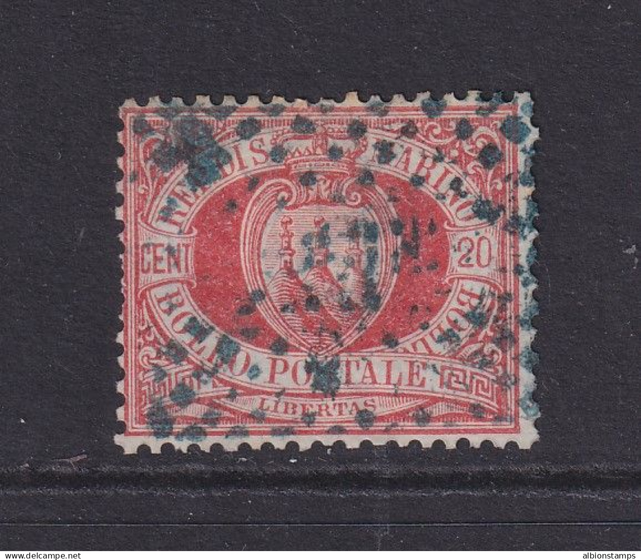 San Marino, Scott 11, Used - Used Stamps