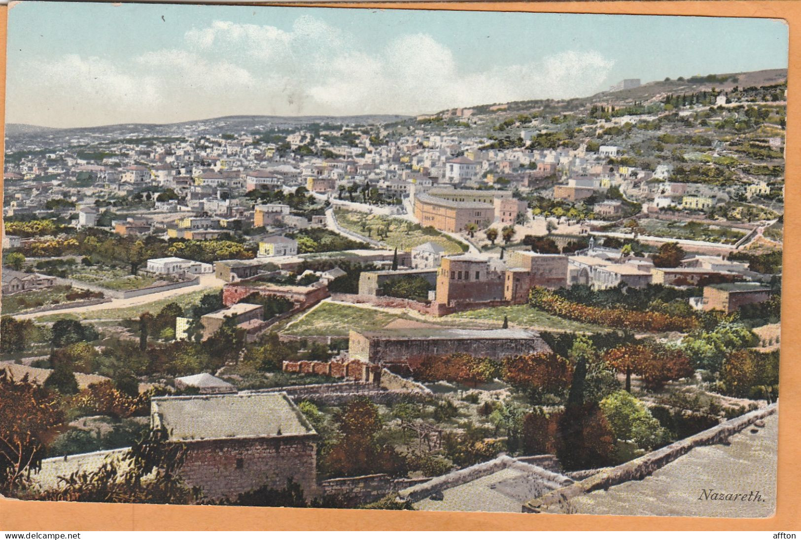 Nazareth Palestine 1905 Postcard - Palestine