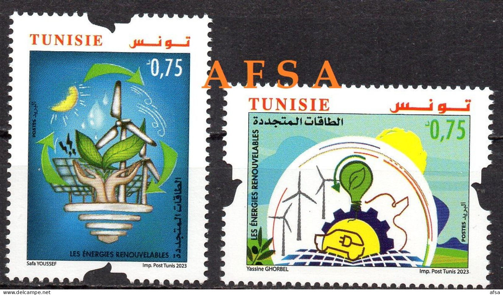 2023-Renewable Energies (full Set) MNH**//Les énergies Renouvelables (série) Neufs** - Protection De L'environnement & Climat