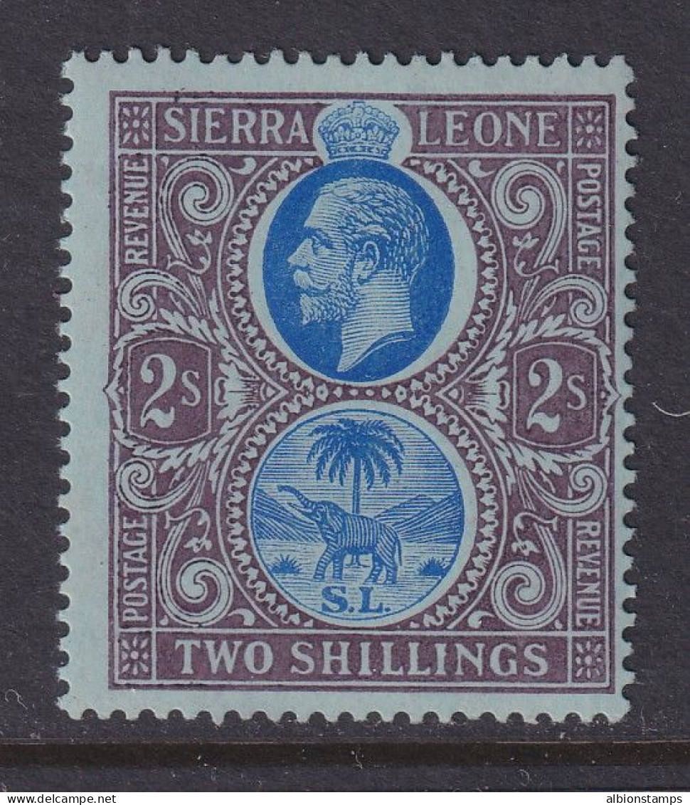 Sierra Leone, Scott 116 (SG 125), MHR - Sierra Leone (...-1960)