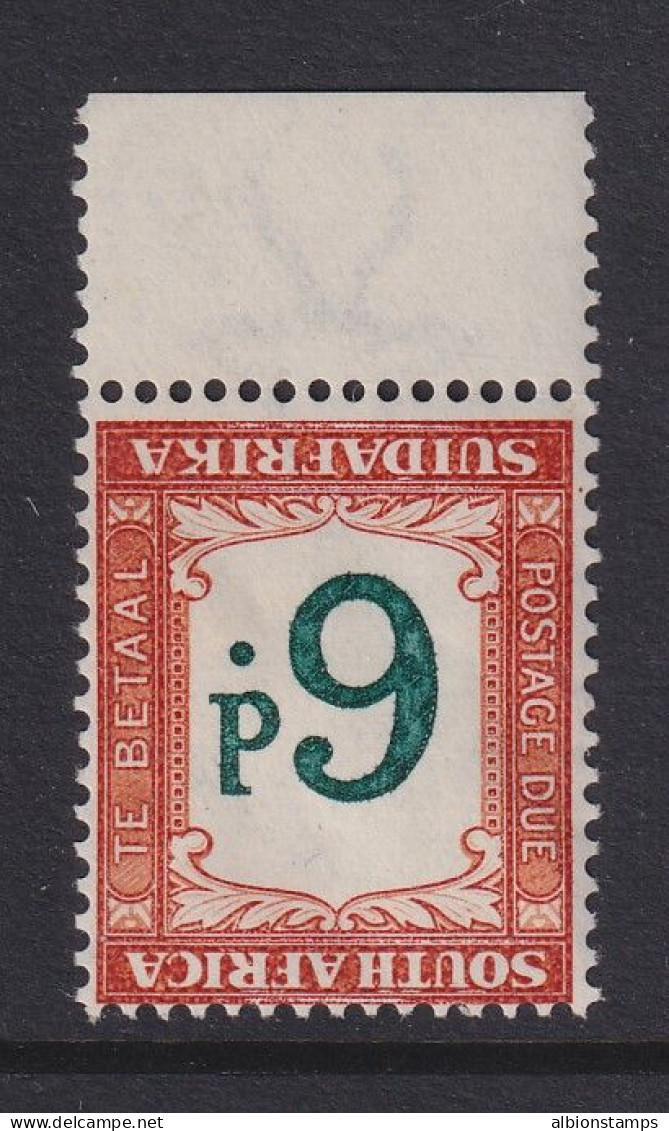 South Africa, Scott J28 (SG D29), MHR, Watermark Inverted - Postage Due