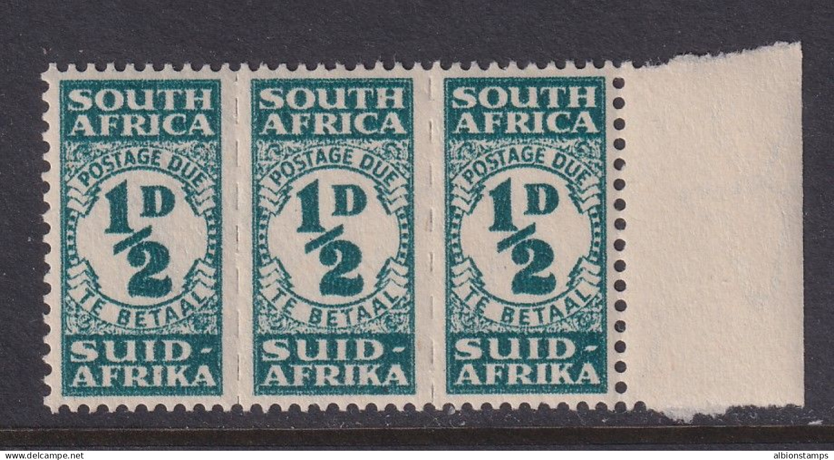 South Africa, Scott J30 (SG D30), MNH - Postage Due