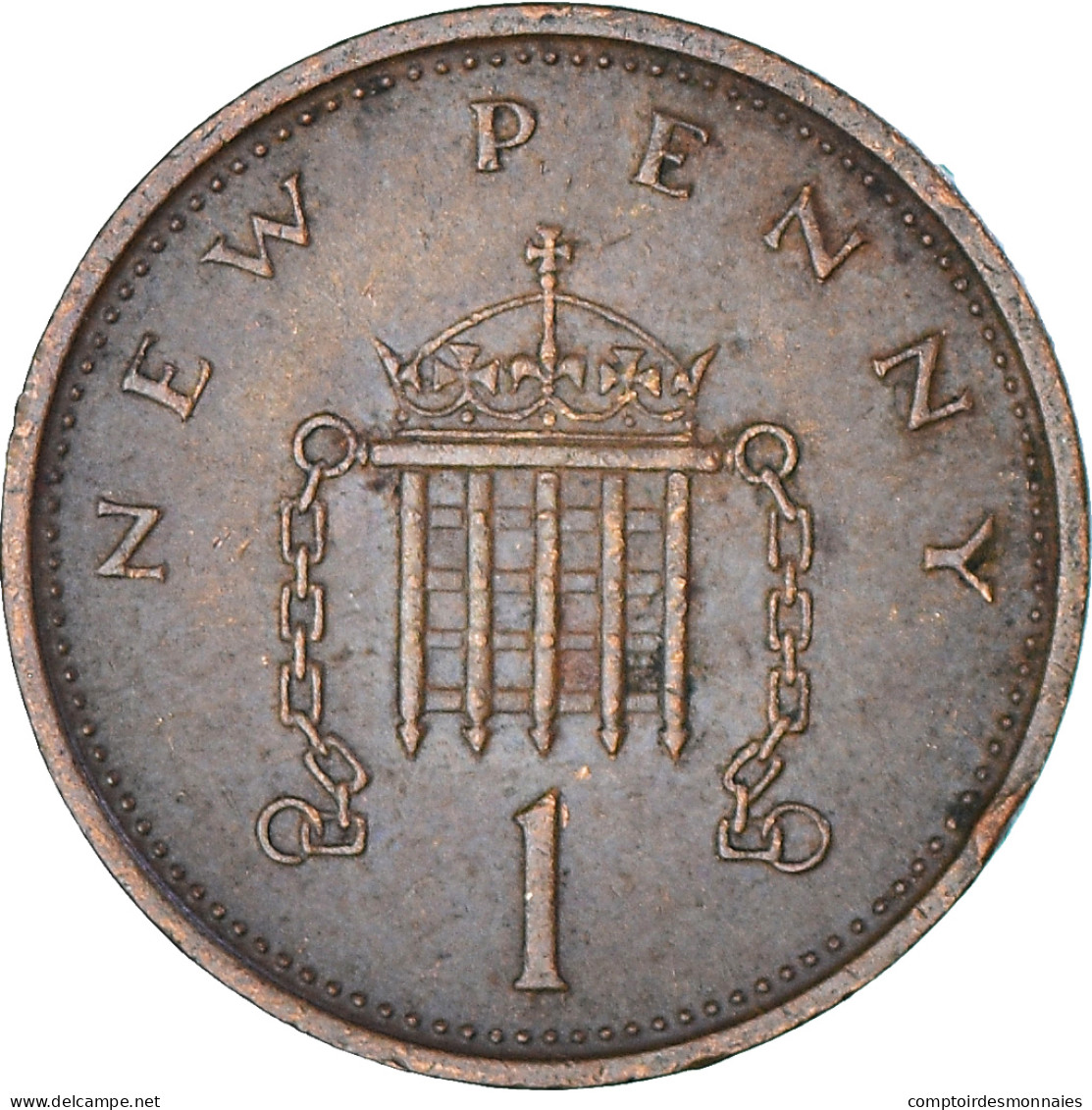 Grande-Bretagne, 1 New Penny, 1974 - 1 Penny & 1 New Penny