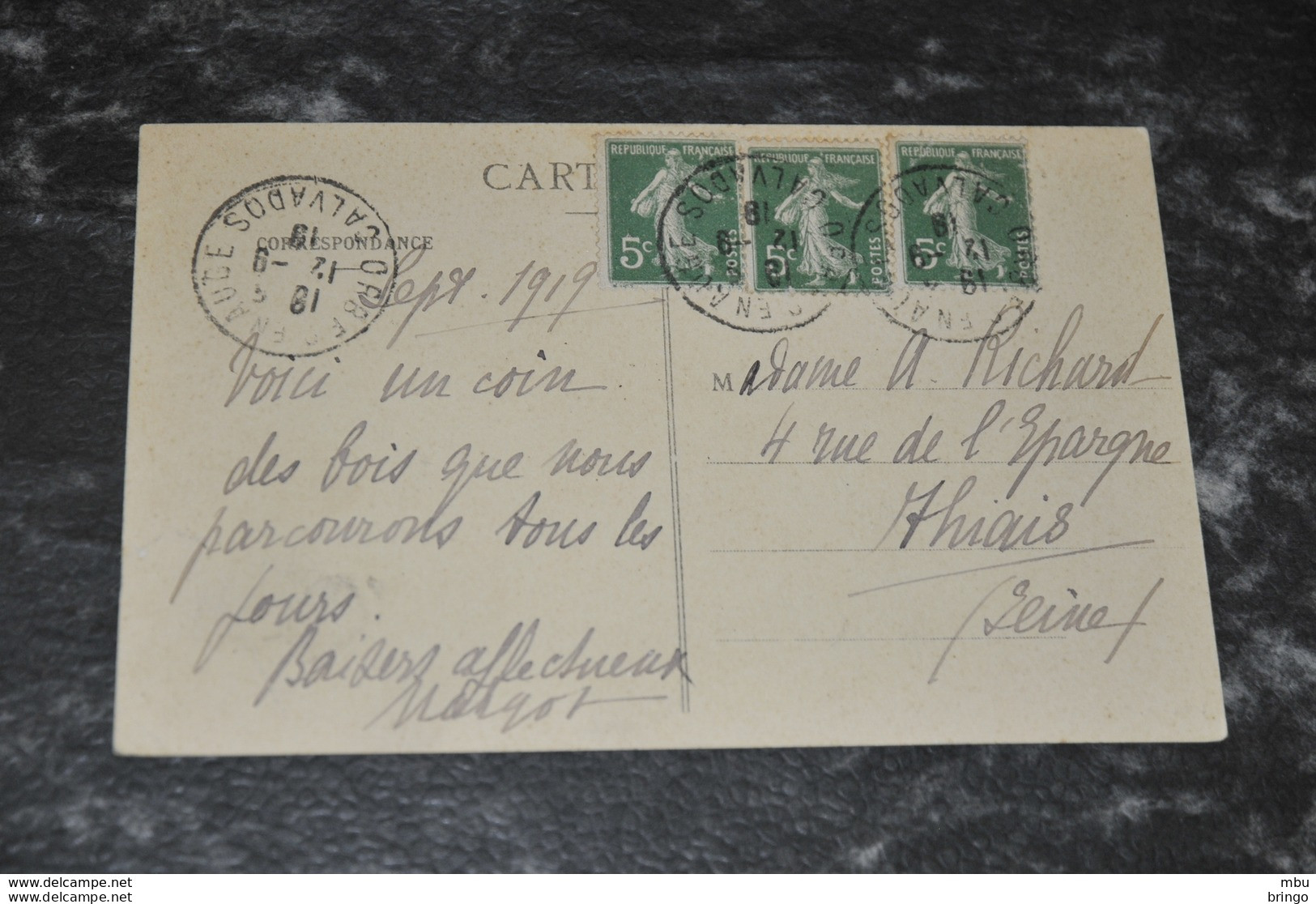 A3118  Abbaye De Friardel - 1919 - Other & Unclassified