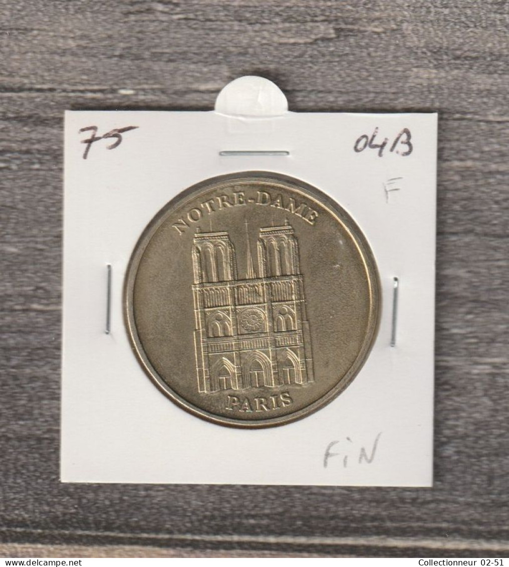 Monnaie De Paris : Notre-Dame De Paris (listel Fin) - 2004 - 2004