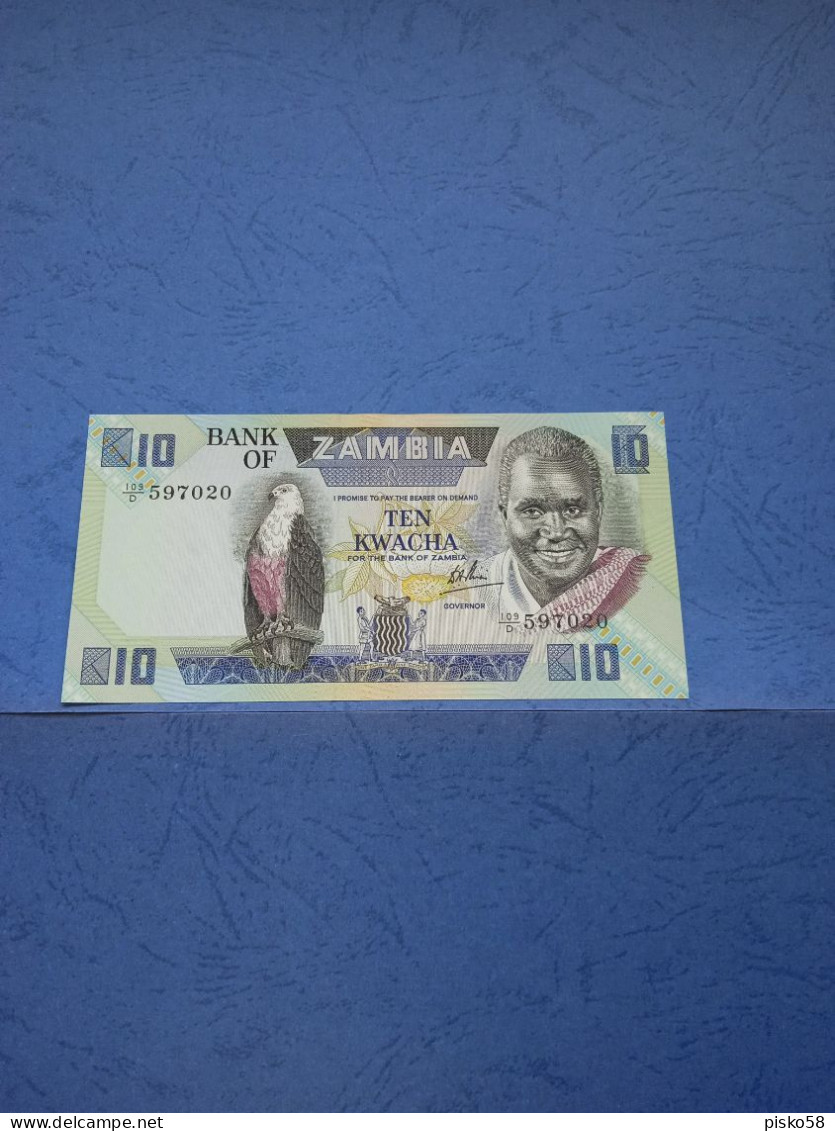 ZAMBIA-P26d 10K 1980-1988 UNC - Zambie