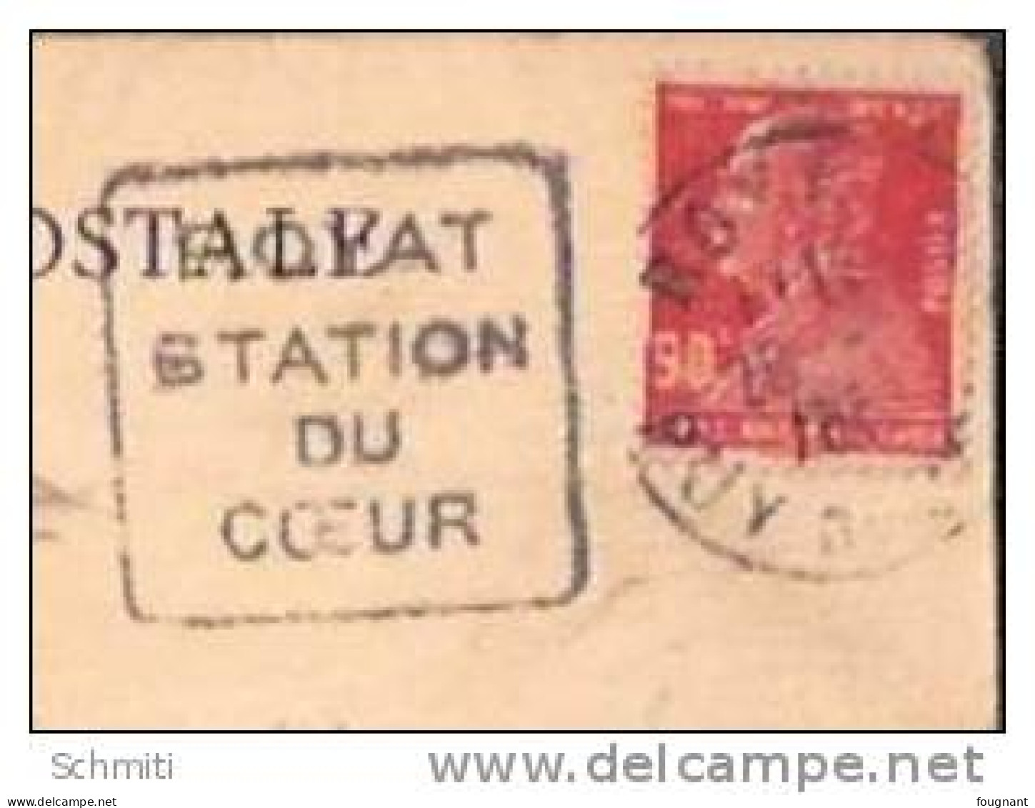 PH: Cachet Maghin "Royat Station Du Coeur"-timbre 90c. Marcelin Berthelot - Lettres & Documents