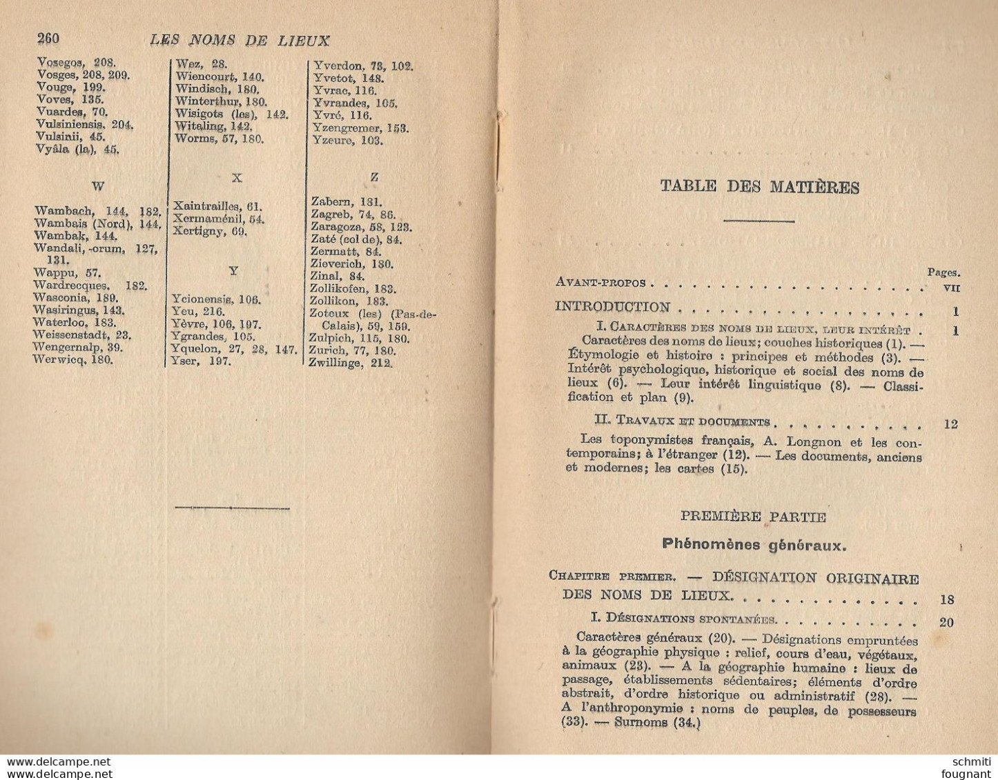 -Les Noms de Lieux ,origine et évolution- Toute la France(villes ,villages,cours d'eau,Montagnes,Lieuxdits,-