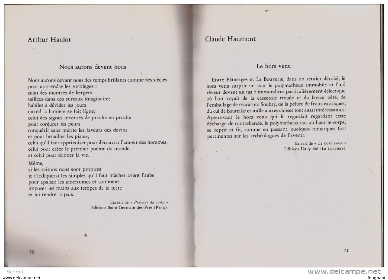 -MES POETES-par Robert.Delieu- Choix De Poèmes A Dire .-Edition Legrain- - Französische Autoren